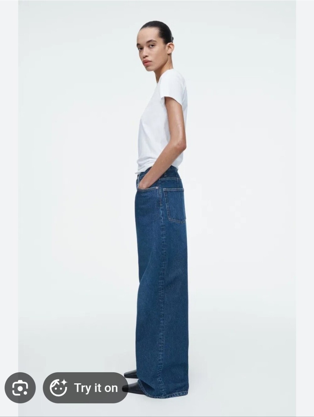 COS Flared Leg Jean Size 28 - Picture 4 of 9